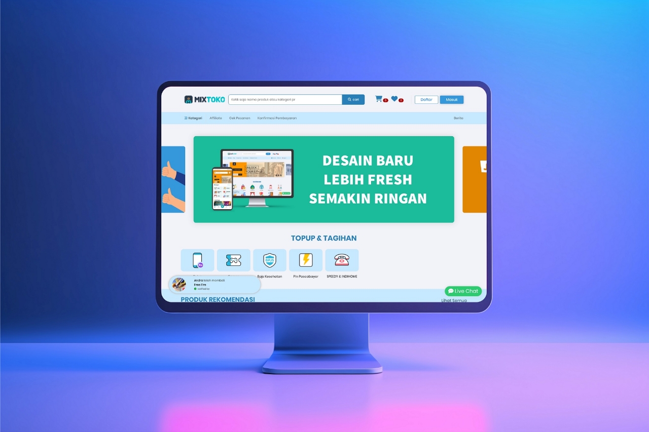 Source Code Toko Online Digital dan Fisik